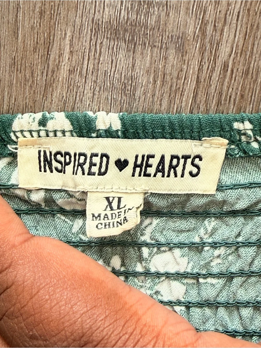 Inspired Hearts Floral Jumper